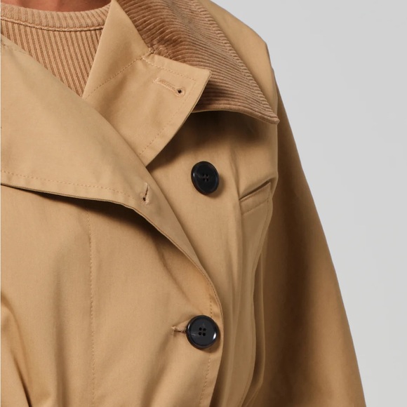 Citizens Of Humanity Tan Trench Coat - Picture 5 of 8